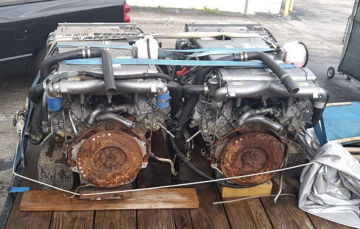 Yanmar 8LV370 Inboard Diesel Engine